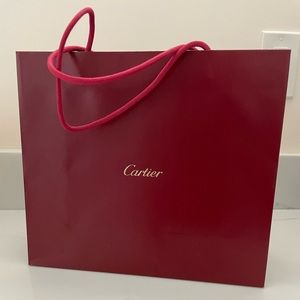 Cartier gift bag